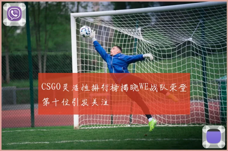CSGO灵活性排行榜揭晓WE战队荣登第十位引发关注