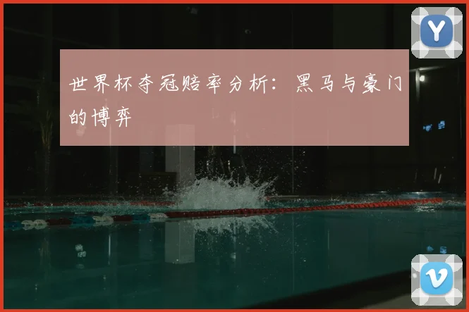 世界杯夺冠赔率分析:黑马与豪门的博弈